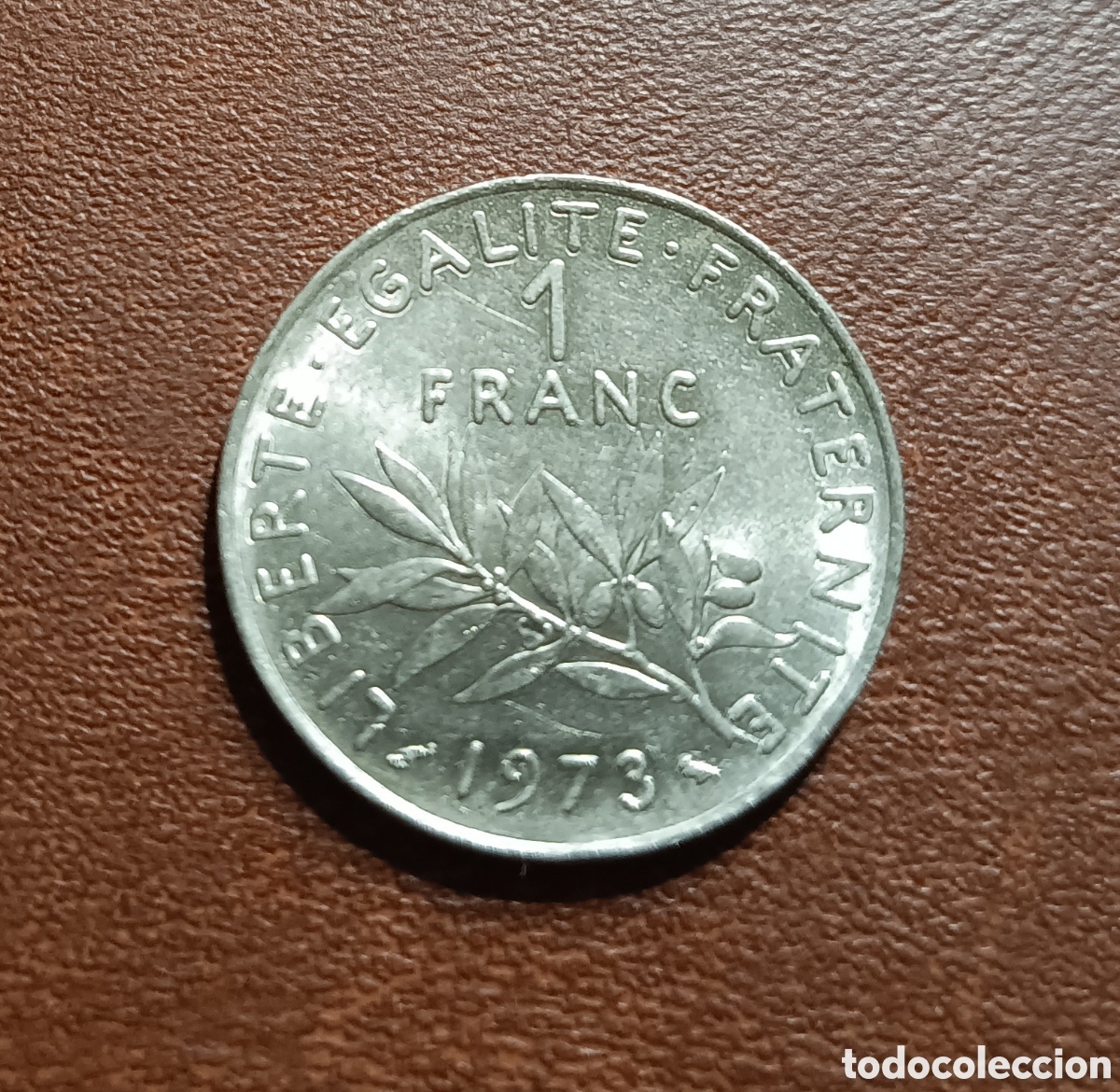 Old Coins of Europe: 1 FRANCO 1973 FRANCIA
