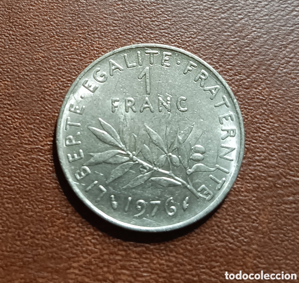 Old Coins of Europe: 1 FRANCO 1976 FRANCIA