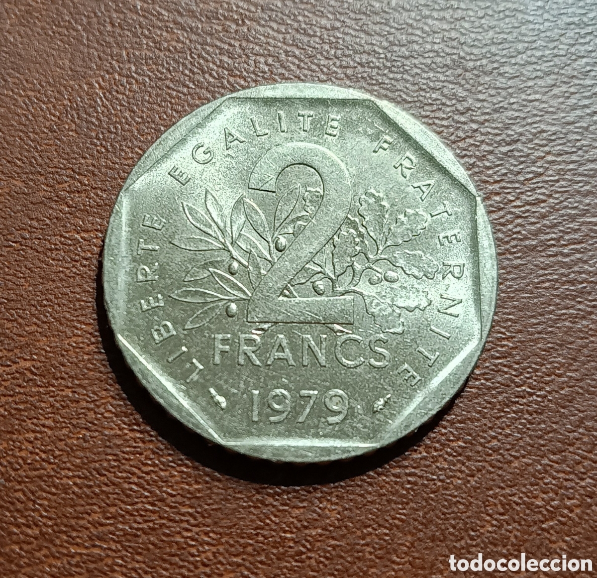 Monnaies anciennes de Europe: 2 FRANCOS 1979 FRANCIA