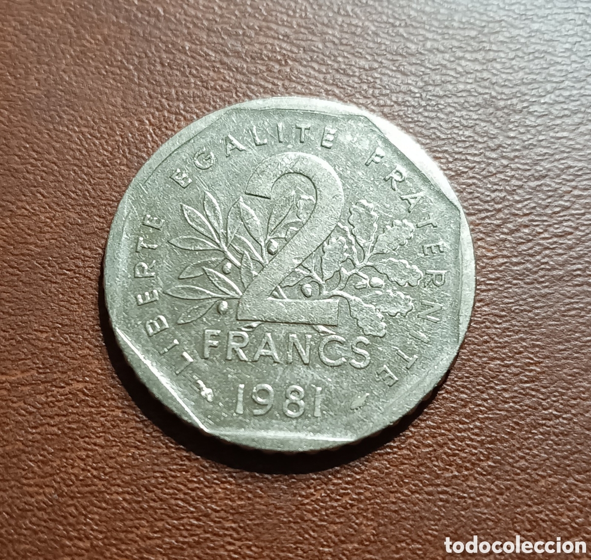 Monete antiche di Europa: 2 FRANCOS 1981 FRANCIA