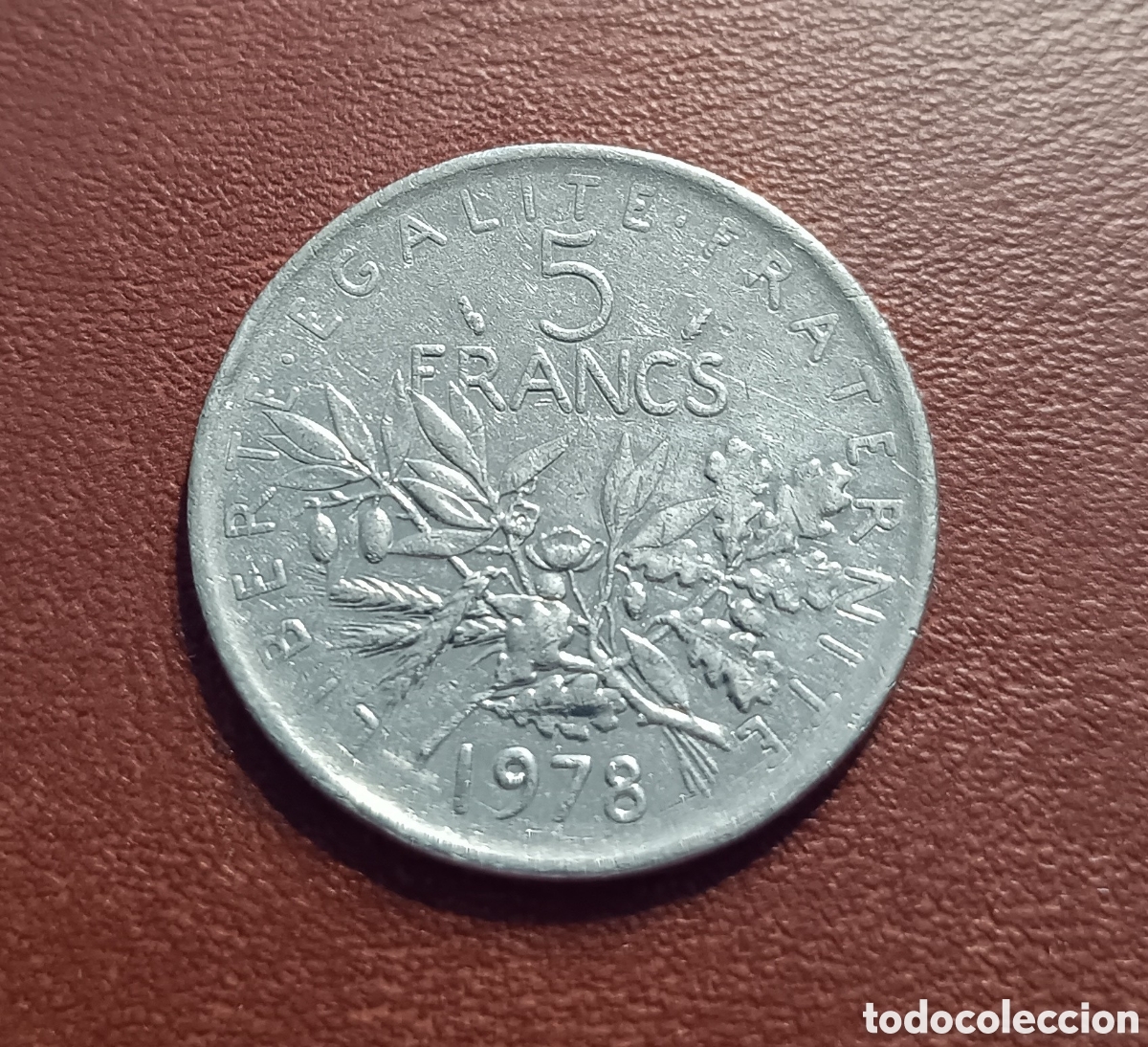 Monedas antiguas de Europa: 5 FRANCOS 1978 FRANCIA