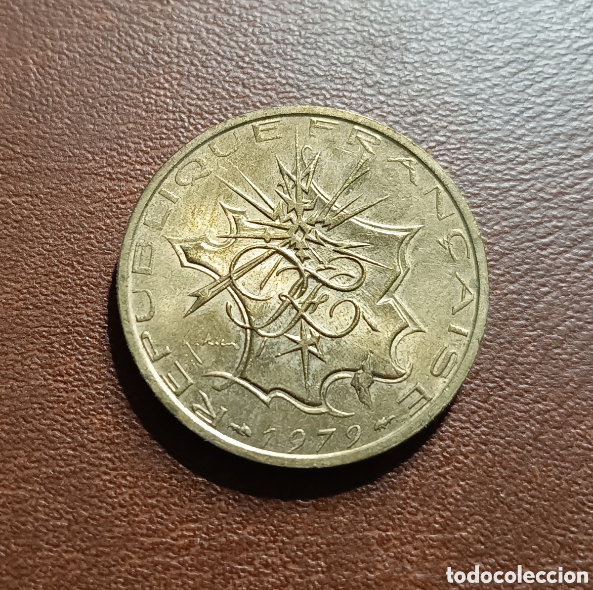 Moedas antigas da Europa: 10 FRANCOS 1979 FRANCIA