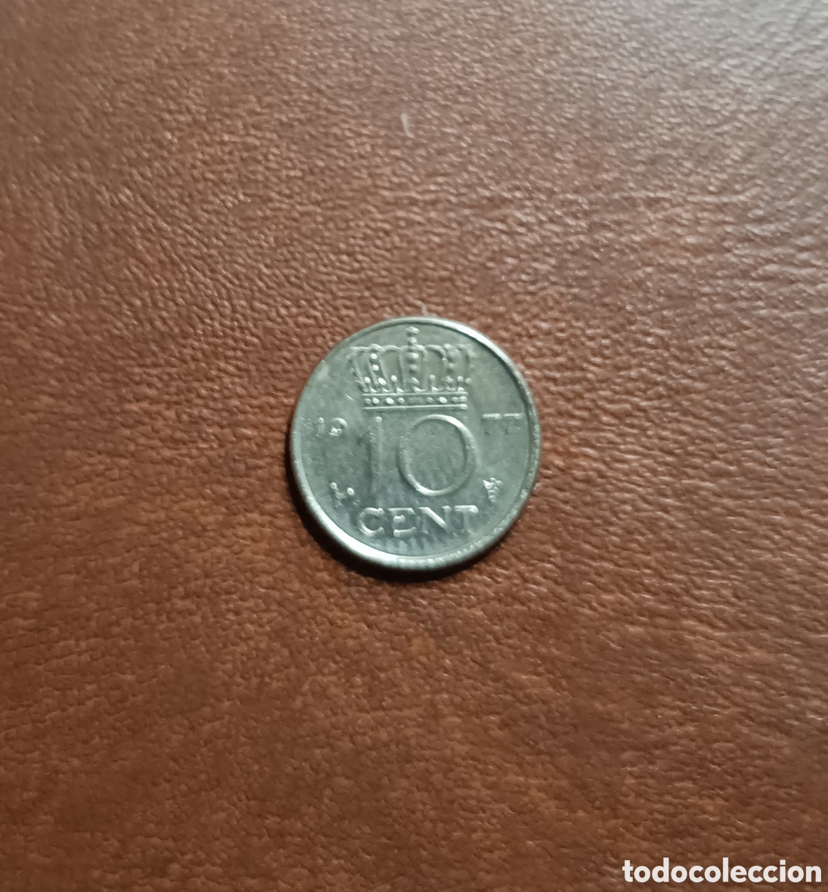 Monedas antiguas de Europa: 10 C&Eacute;NTIMOS 1977 HOLANDA - Foto 1