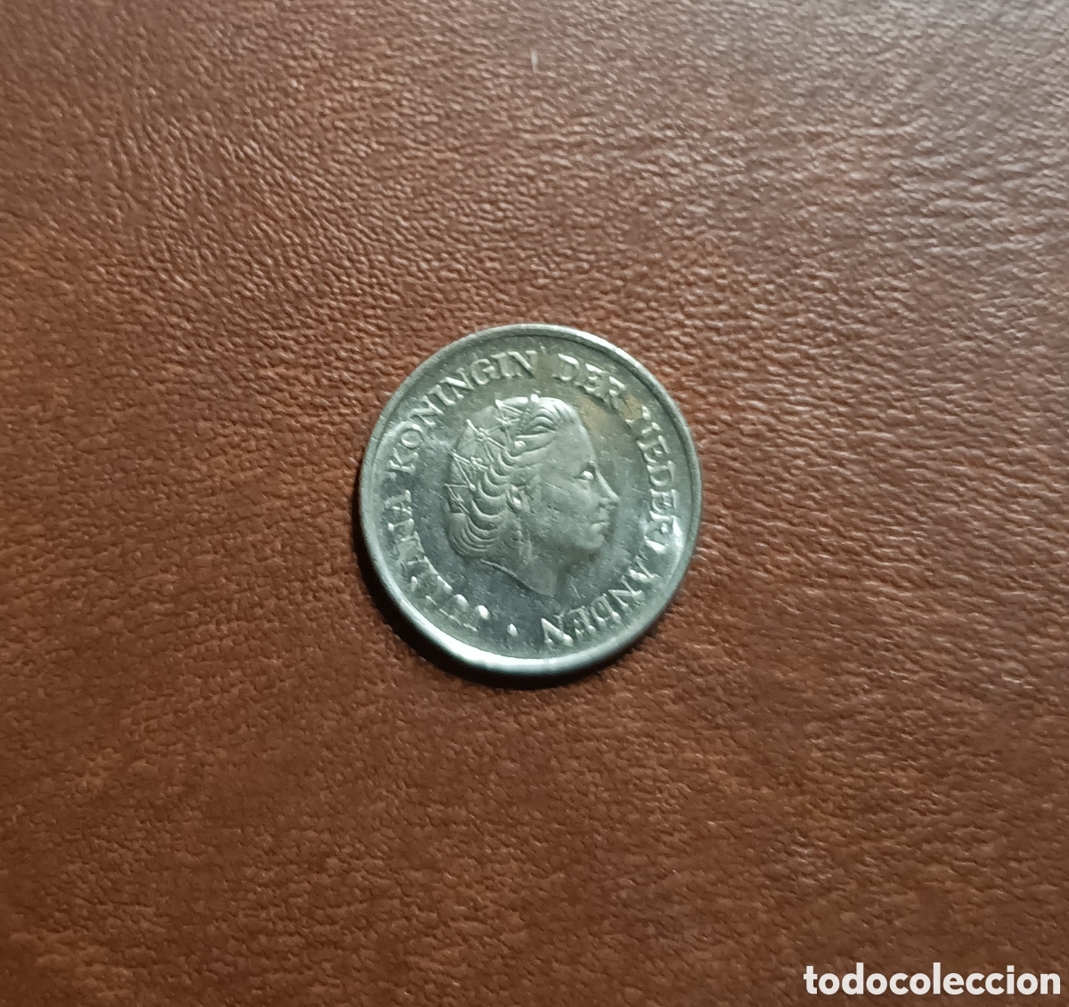 Monedas antiguas de Europa: 25 C&Eacute;NTIMOS 1976 HOLANDA - Foto 2