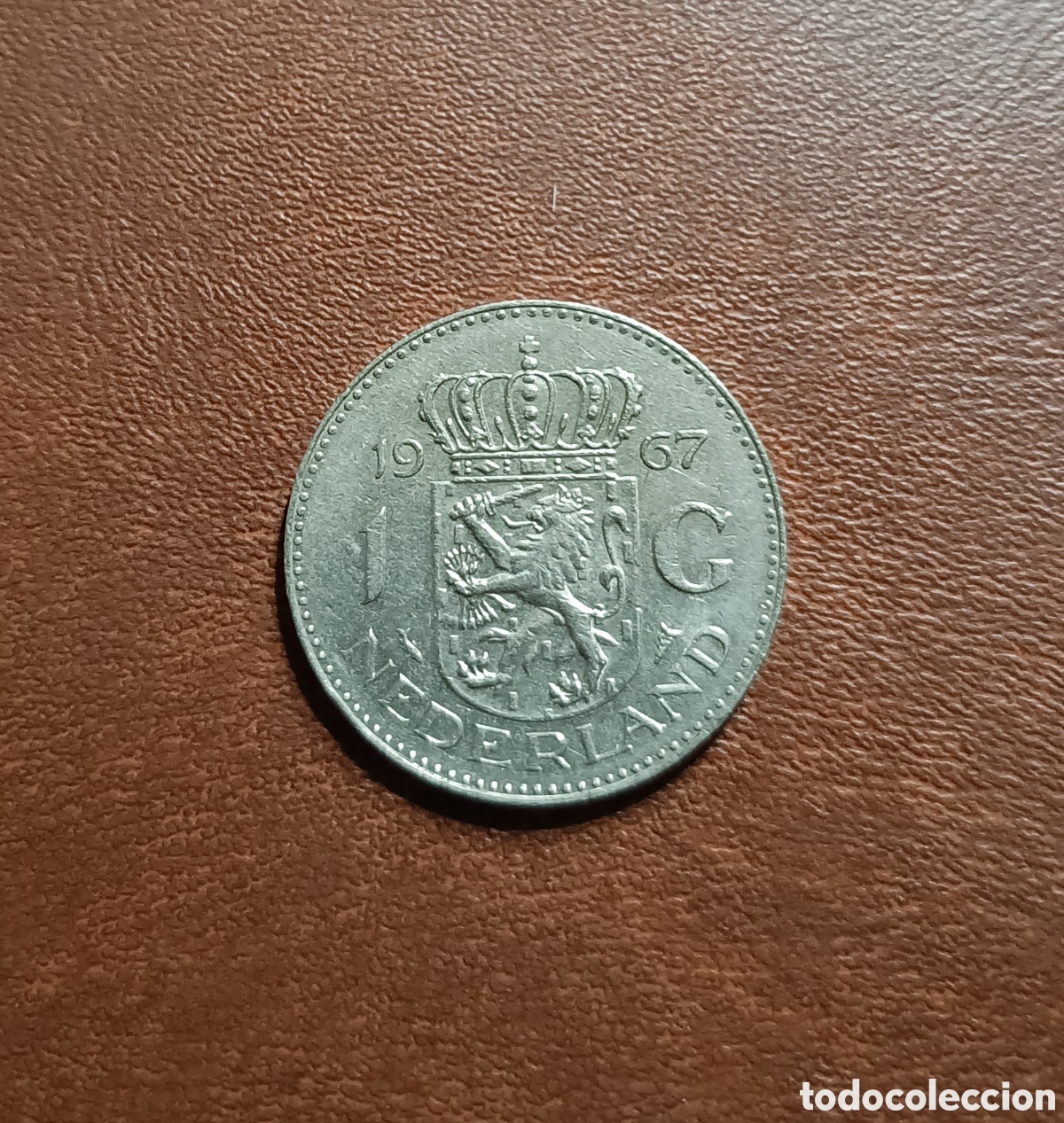 Monedas antiguas de Europa: 1 GULDEN 1967 HOLANDA