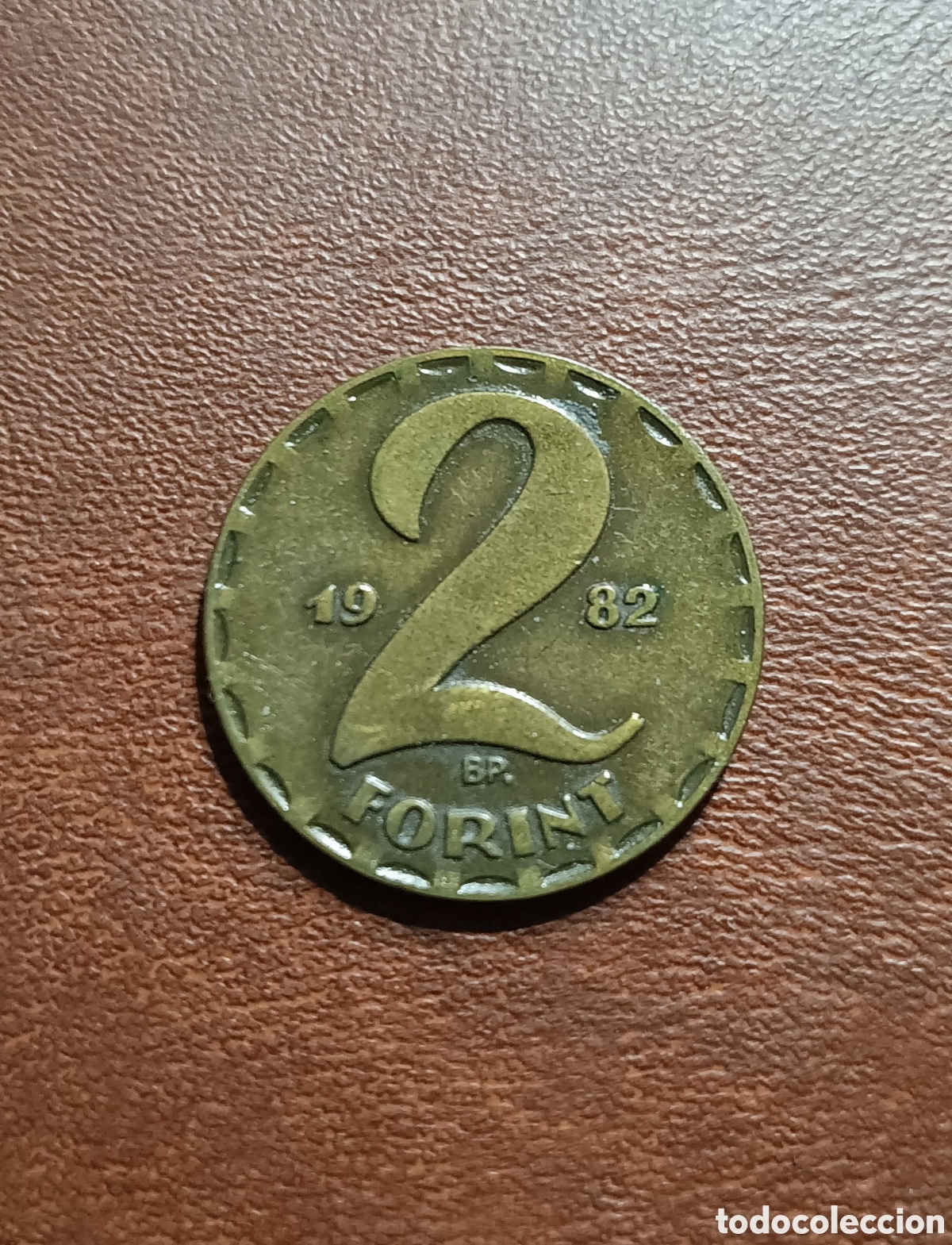 Moedas antigas da Europa: 2 FORINT 1982 HUNGR&Iacute;A