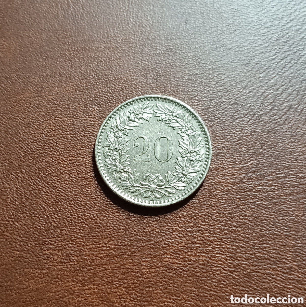 Monedas antiguas de Europa: 20 C&Eacute;NTIMOS 1964 SUIZA - Foto 2