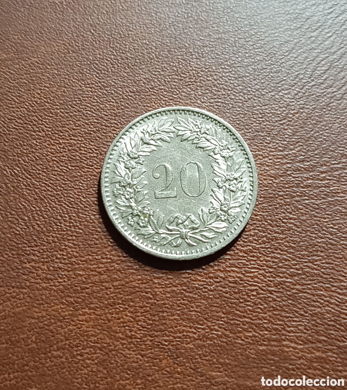 Monedas antiguas de Europa: 20 C&Eacute;NTIMOS 1974 SUIZA - Foto 2