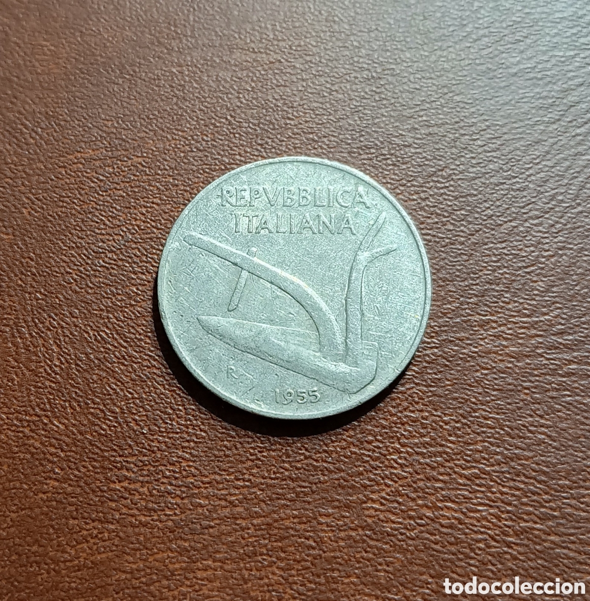 Moedas antigas da Europa: 10 CENTIMOS 1955 - ITALIA
