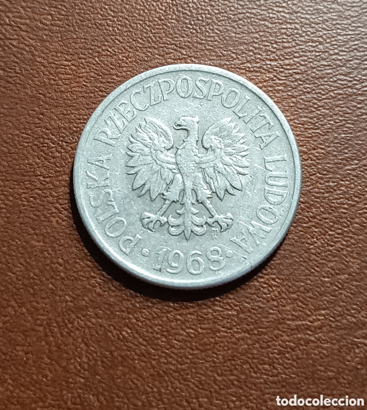 Moedas antigas da Europa: 50 GROSZY 1968 - POLONIA