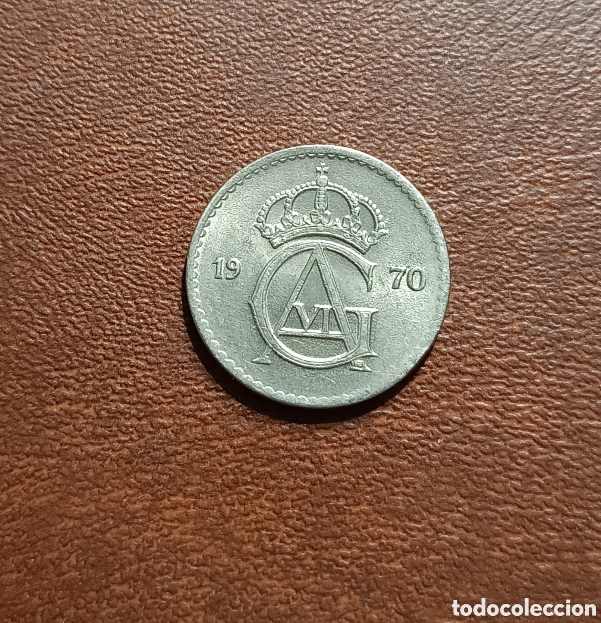 Old Coins of Europe: 25 ORE SC 1970 - SUECIA
