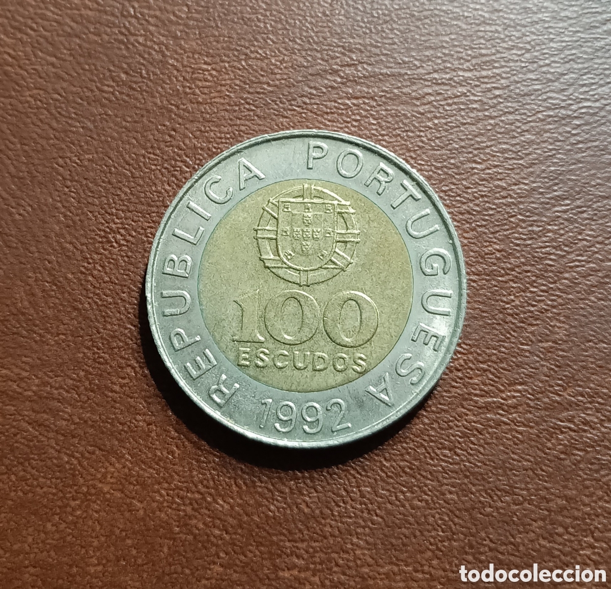 Moedas antigas da Europa: 100 ESCUDOS 1992 - PORTUGAL