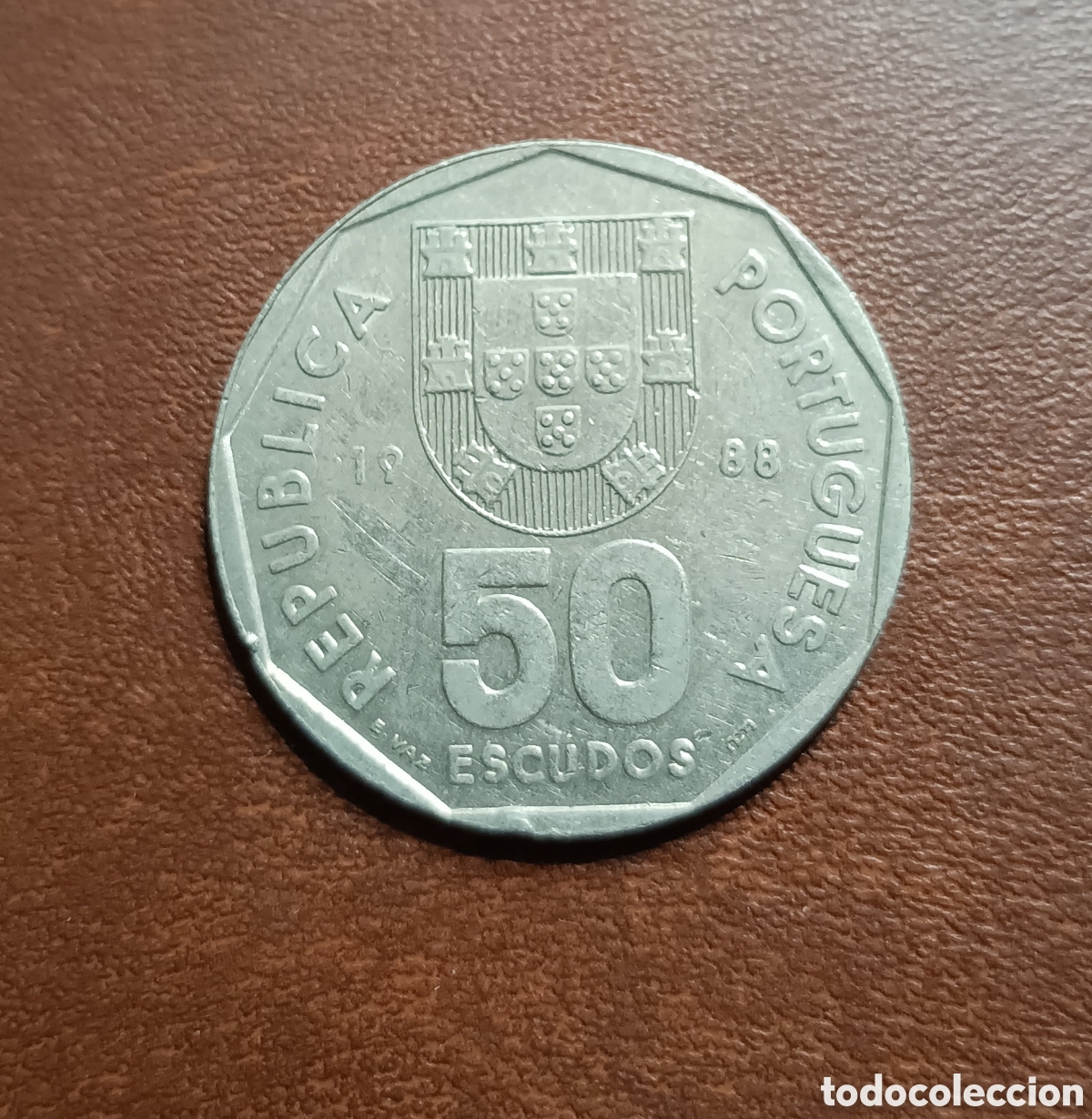 Monedas antiguas de Europa: 50 ESCUDOS 1988 - PORTUGAL