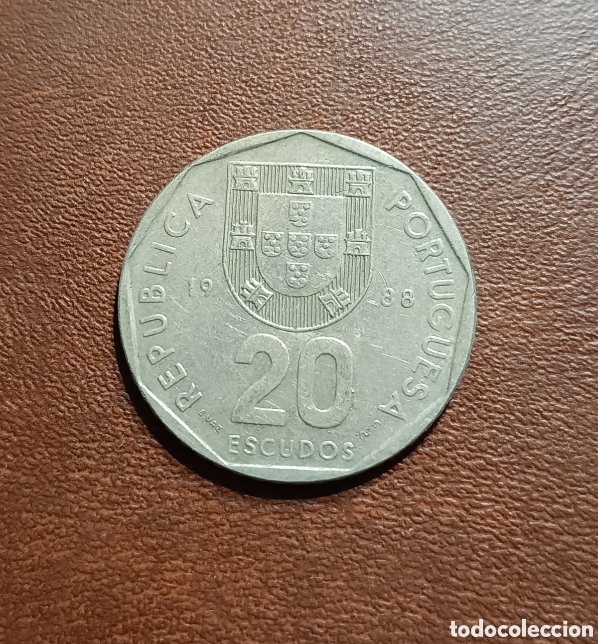 Old Coins of Europe: 20 ESCUDOS 1988 - PORTUGAL