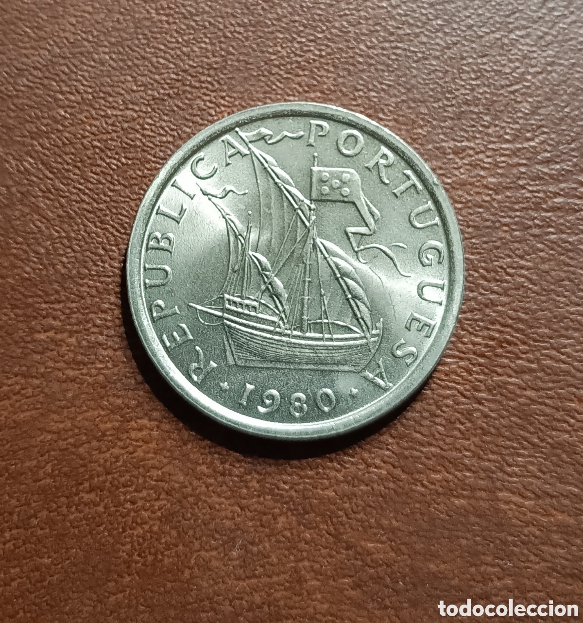 Old Coins of Europe: 5 ESCUDOS 1980 - PORTUGAL