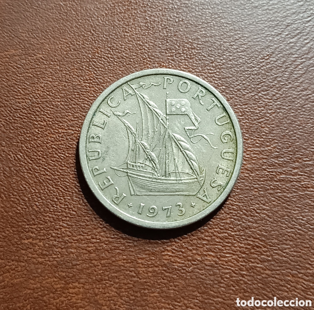 Old Coins of Europe: 5 ESCUDOS 1973 - PORTUGAL