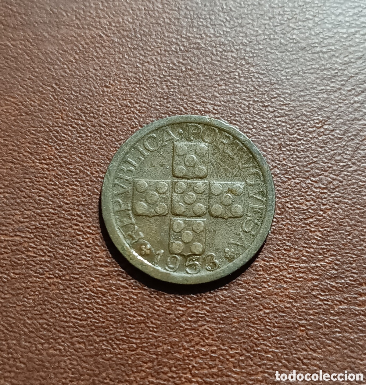 Moedas antigas da Europa: 10 CENTAVOS 1953 - PORTUGAL