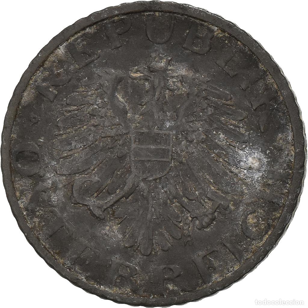 Monete antiche di Europa: [#1222999] Austria, 5 Groschen, 1950, Cinc, BC+, KM:2875