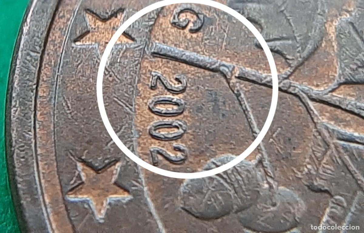 Monedas antiguas de Europa: (ERROR-ALEMANIA)(2002) 5 C&Eacute;NTIMOS CON REMARQUE - Foto 2