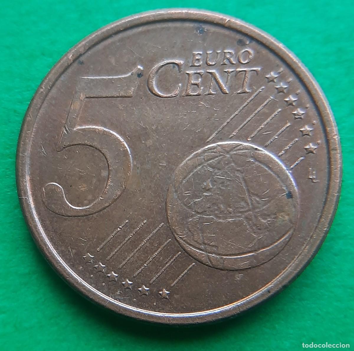 Monedas antiguas de Europa: (ERROR-ALEMANIA)(2002) 5 C&Eacute;NTIMOS CON REMARQUE - Foto 6