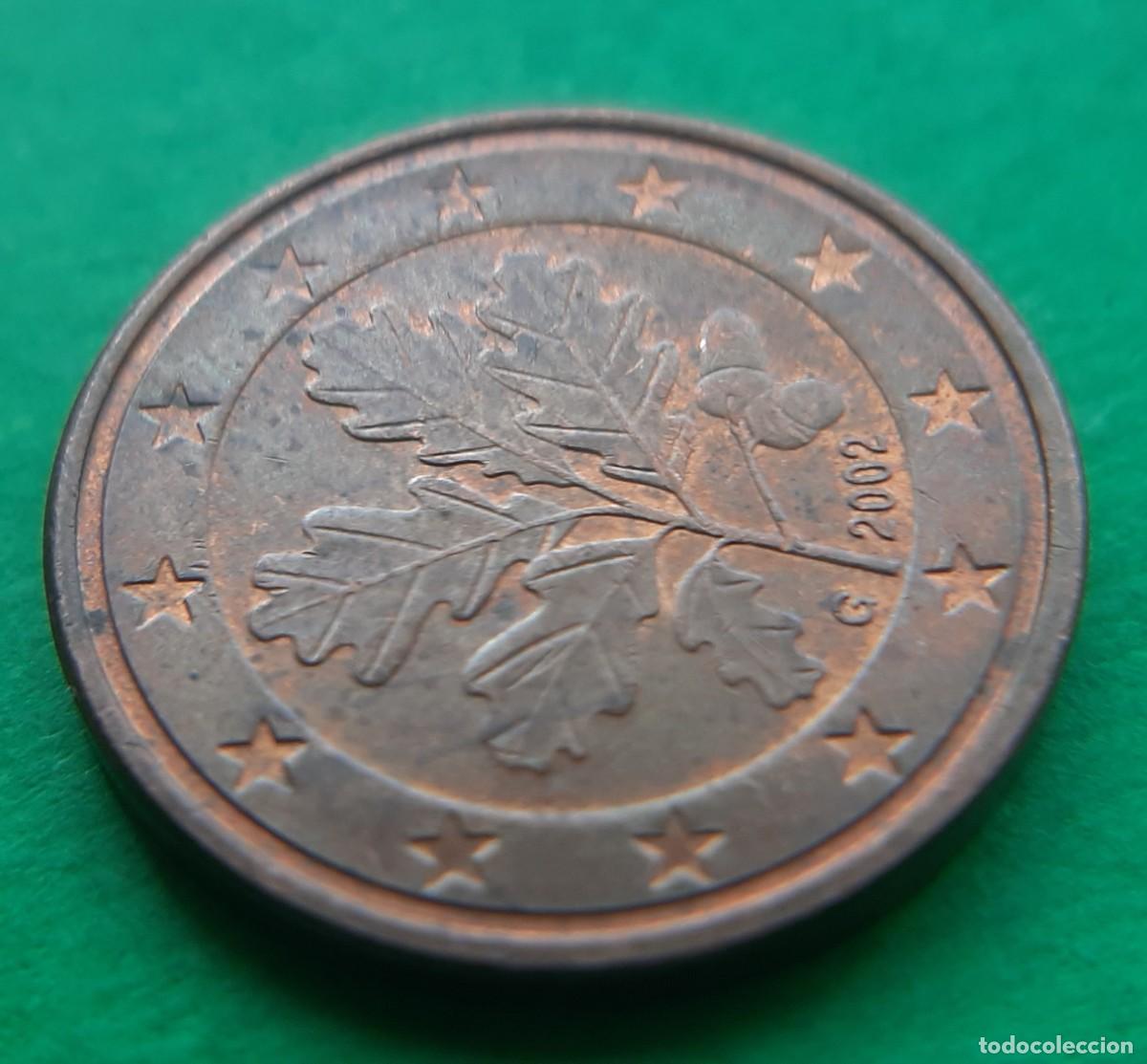 Monedas antiguas de Europa: (ERROR-ALEMANIA)(2002) 5 C&Eacute;NTIMOS CON REMARQUE - Foto 19