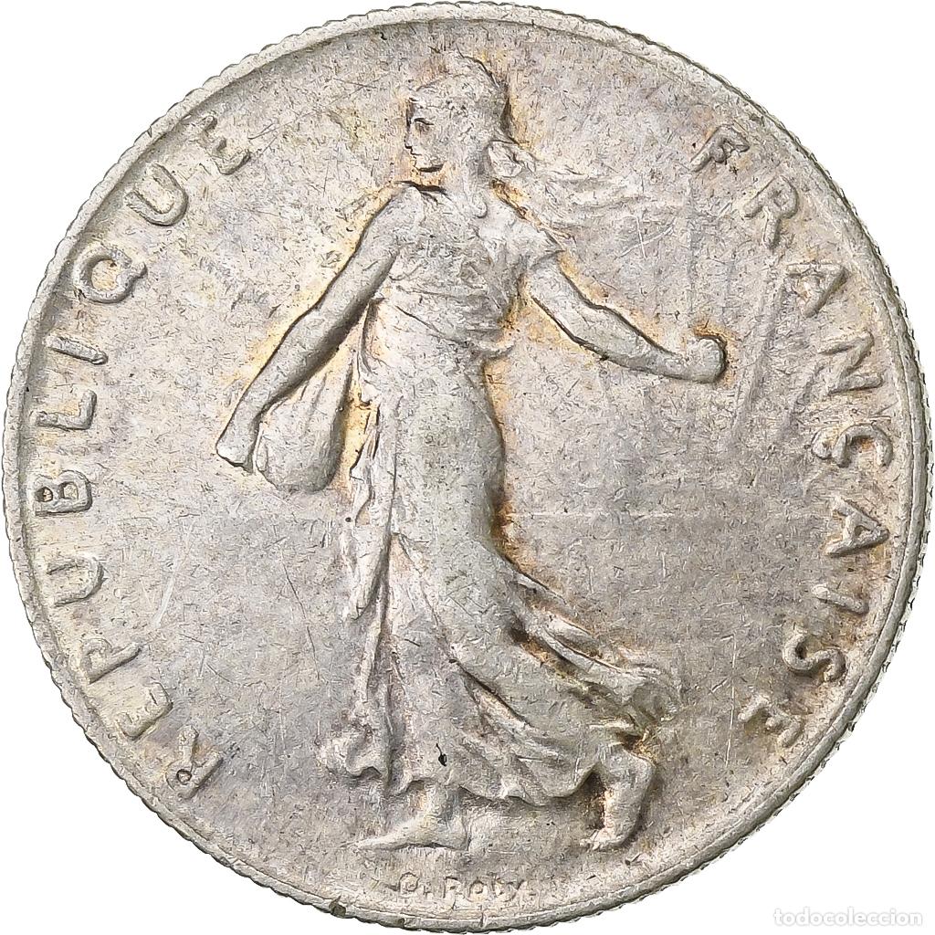 Monete antiche di Europa: [#1116509] Francia, 50 Centimes, Semeuse, 1912, Paris, Plata, EBC, Gadoury:420, KM:854