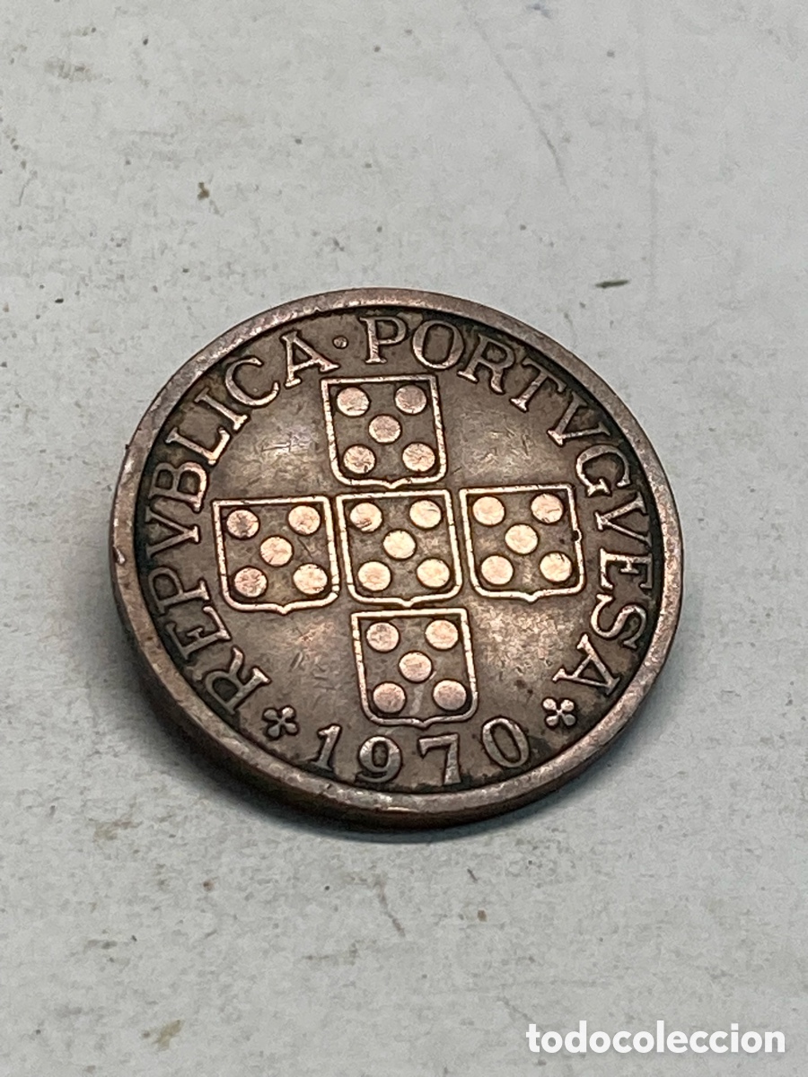 Monedas antiguas de Europa: Moneda de 50 centavos 1970 L56 - Foto 2