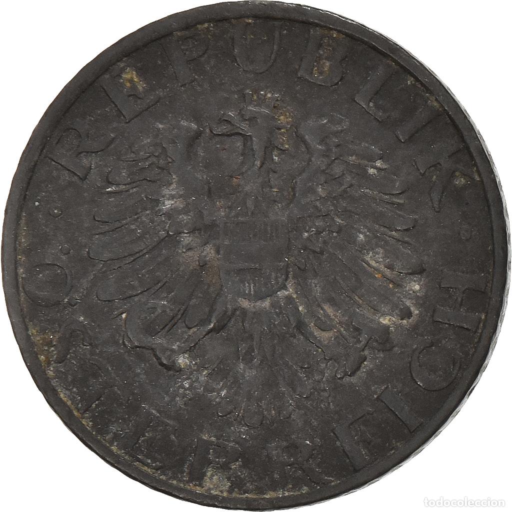 Moedas antigas da Europa: [#1223006] Austria, 5 Groschen, 1963, Cinc, BC+, KM:2875