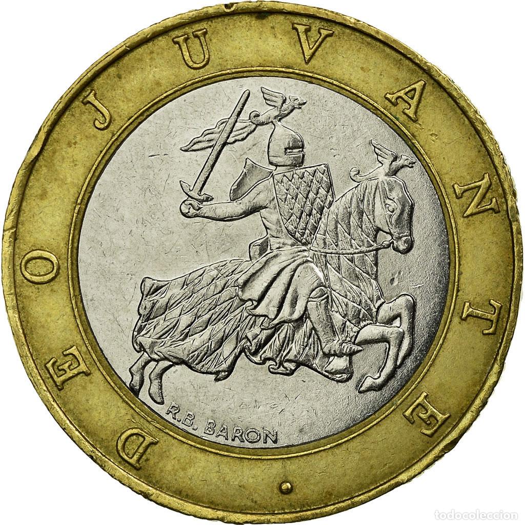 Alte M&uuml;nzen aus Europa: [#685016] Moneda, M&oacute;naco, Rainier III, 10 Francs, 1993, MBC, Bimet&aacute;lico, KM:163