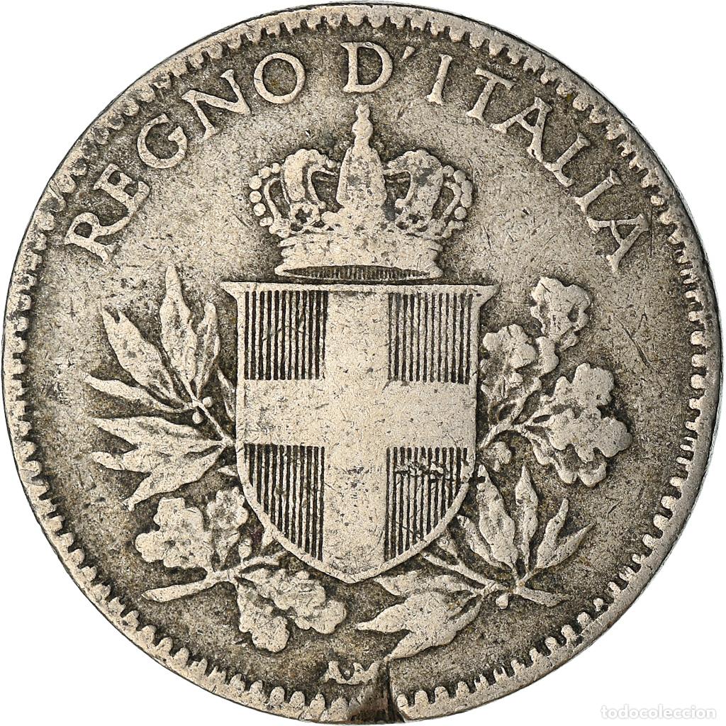 Monete antiche di Europa: [#839256] Moneda, Italia, Vittorio Emanuele III, 20 Centesimi, 1918, Rome, BC, Cobre -