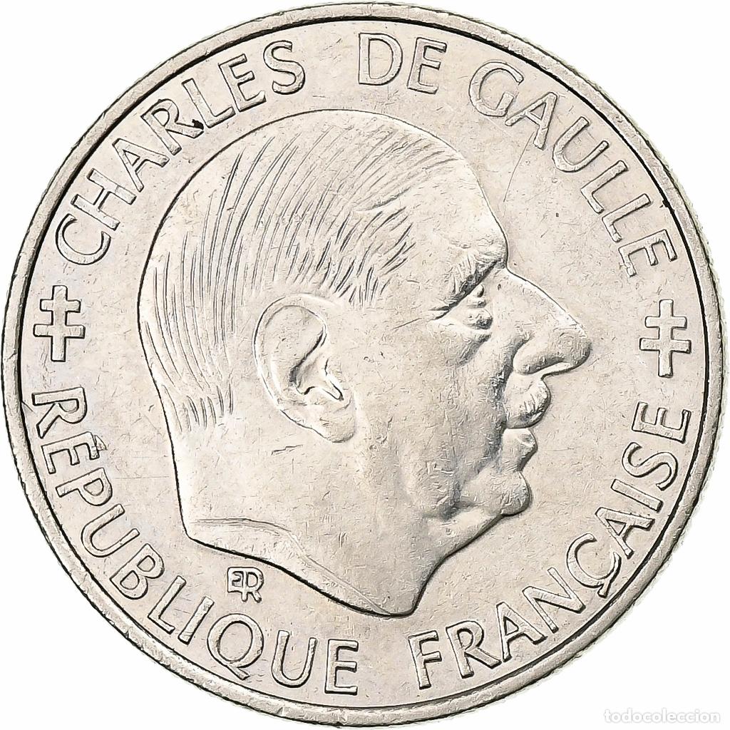 Alte M&uuml;nzen aus Europa: [#1201243] Francia, Franc, Charles de Gaulle, 1988, Paris, sans diff&eacute;rents, N&iacute;quel, EBC