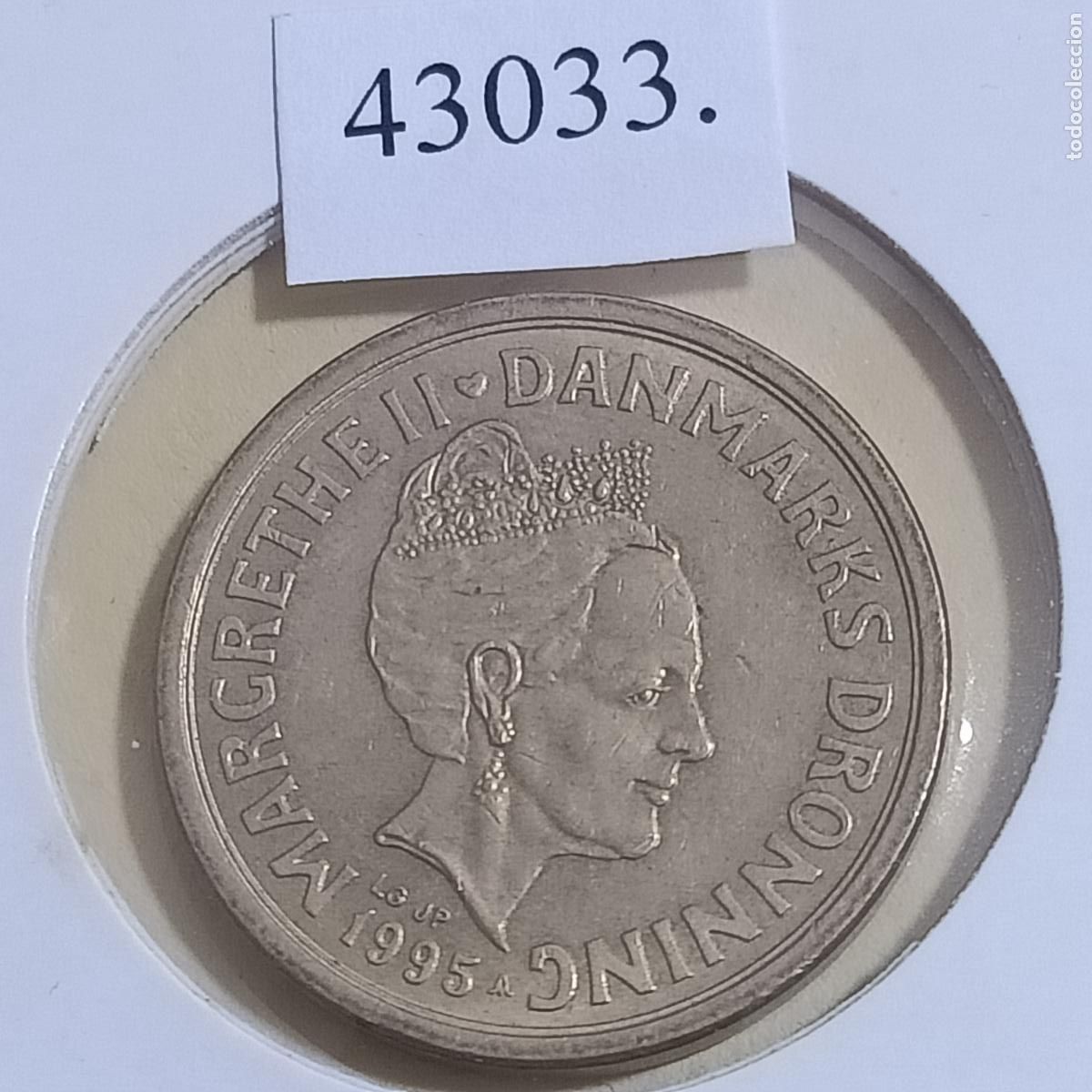 Monedas antiguas de Europa: Dinamarca 10 coronas 1995 - Foto 1