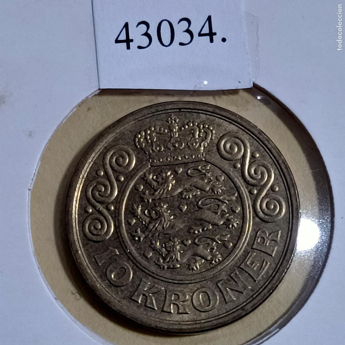 Monedas antiguas de Europa: Dinamarca 10 coronas 1998 - Foto 2