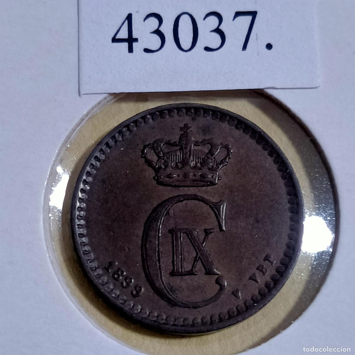 Monedas antiguas de Europa: Dinamarca 1 ore 1899 - Foto 1