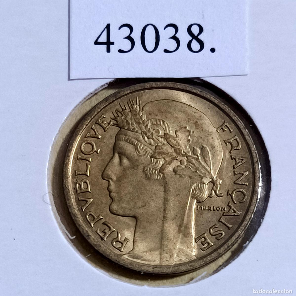 Monedas antiguas de Europa: Francia 50 c&eacute;ntimos 1941 - Foto 1