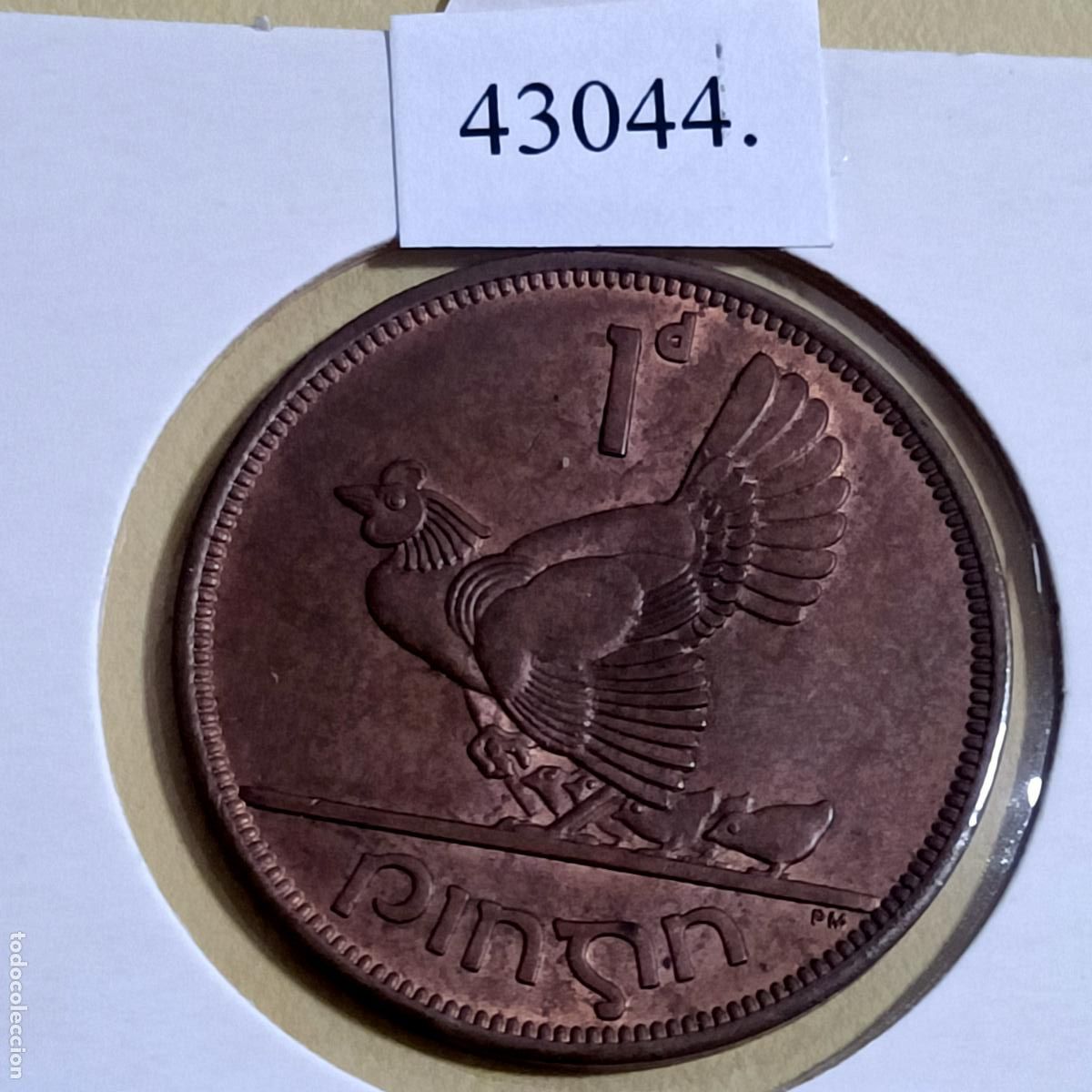Monedas antiguas de Europa: Irlanda 1 penique, 1966, c&eacute;ntimo - Foto 1