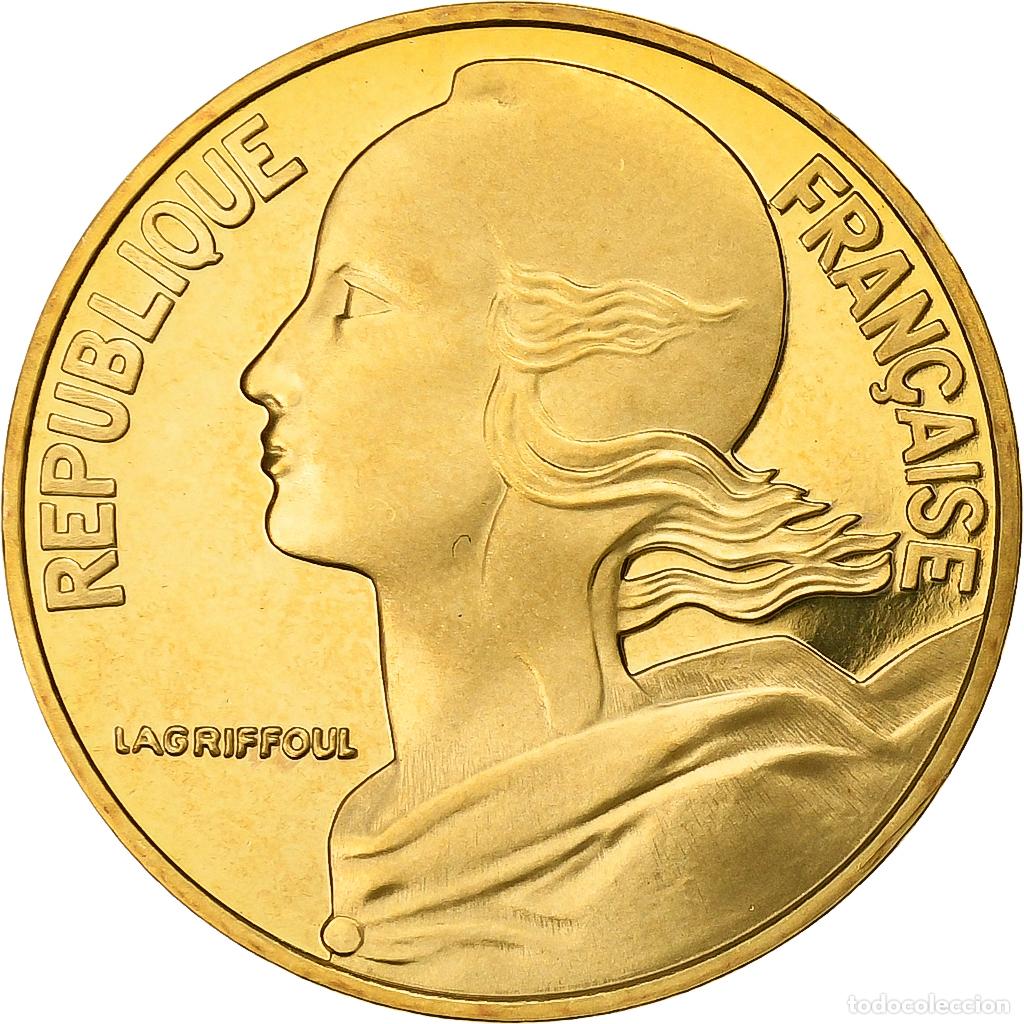 Alte M&uuml;nzen aus Europa: [#136605] Francia, 20 Centimes, Marianne, 1998, MDP, Prueba, Bronce - aluminio, FDC