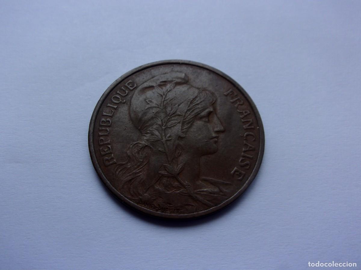 Monedas antiguas de Europa: 2DF22 Francia 5 centimes Dupuis 1912 - Foto 1