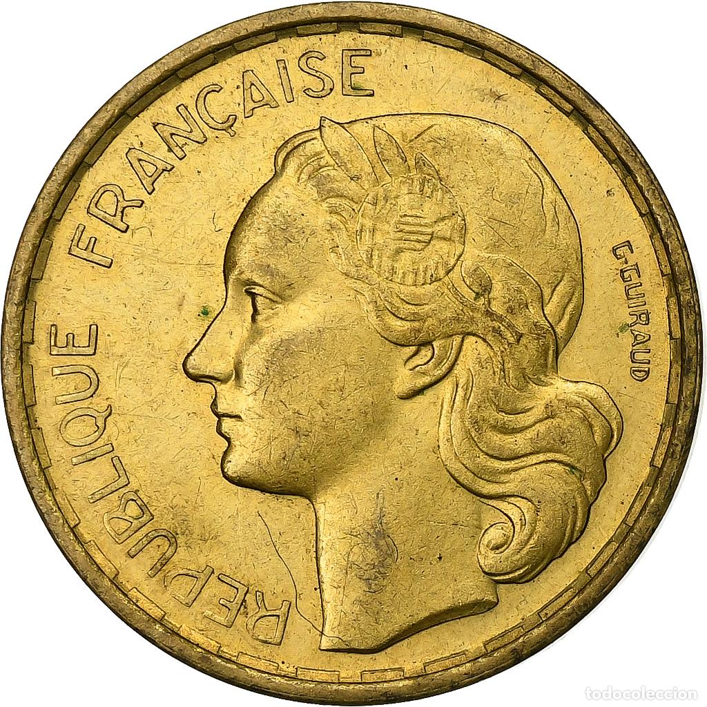 Alte M&uuml;nzen aus Europa: [#1166466] Francia, 20 Francs, 1950, Aluminio - bronce, MBC+, Gadoury:865, KM:E93