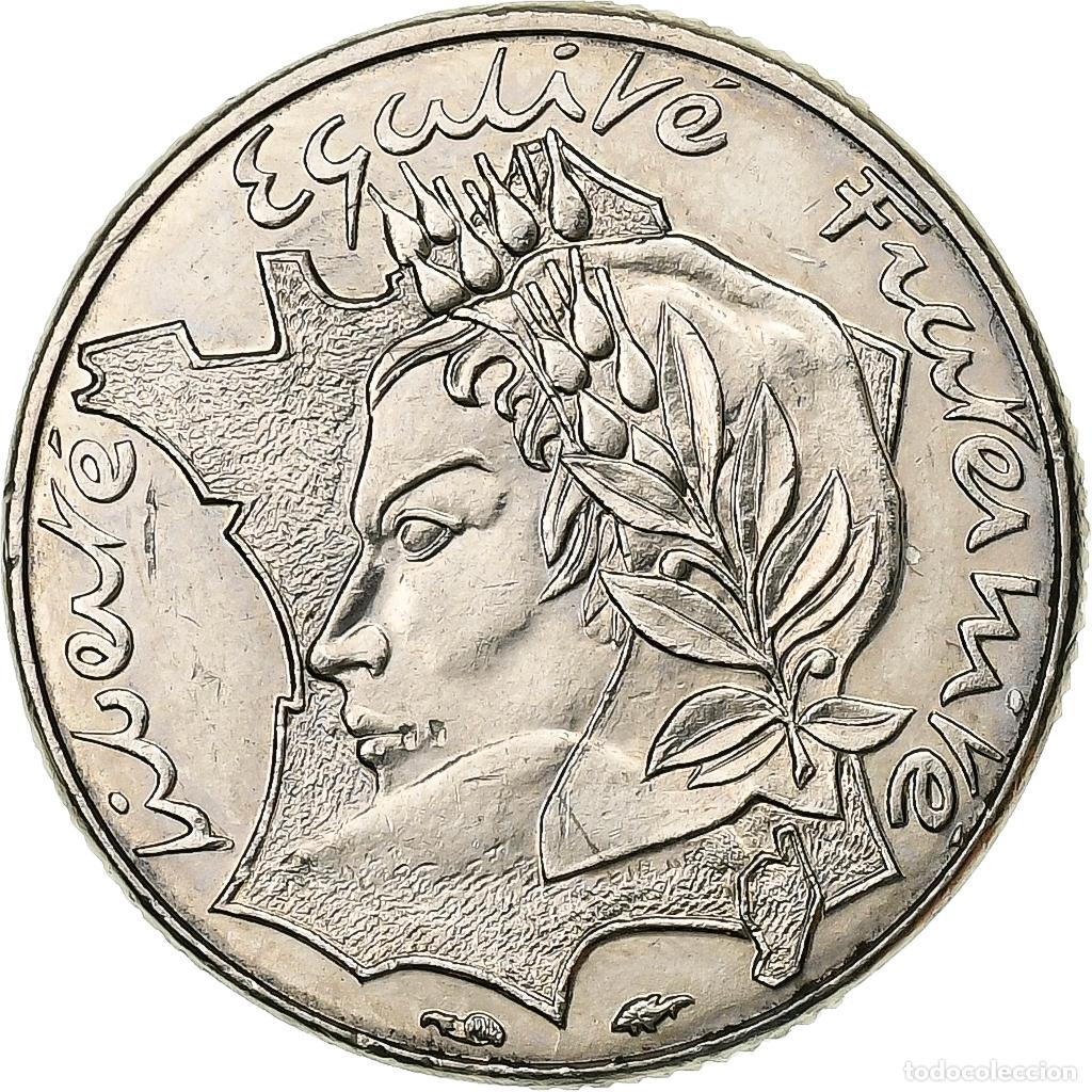 Monete antiche di Europa: [#1166468] Francia, 10 Francs, 1986, Paris, N&iacute;quel, MBC+, Gadoury:824, KM:E132