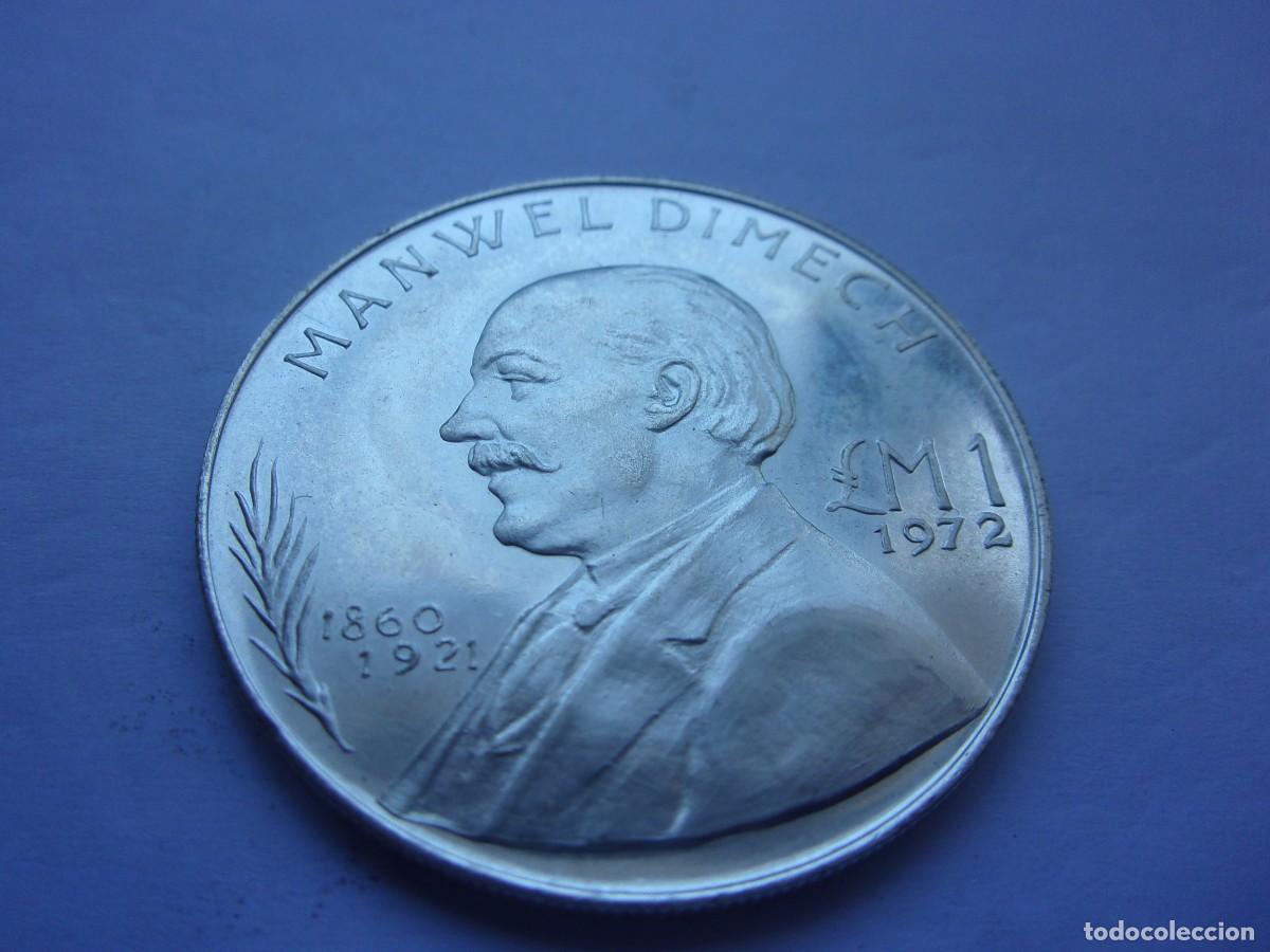 Monedas antiguas de Europa: 24DF22 Malta 1 libra de plata 1972 - Foto 1