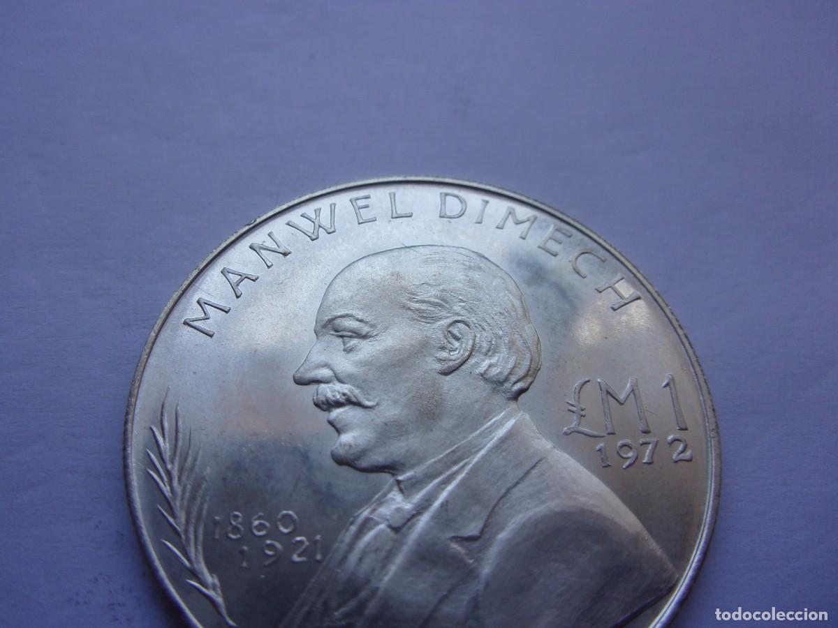 Monedas antiguas de Europa: 24DF22 Malta 1 libra de plata 1972 - Foto 2