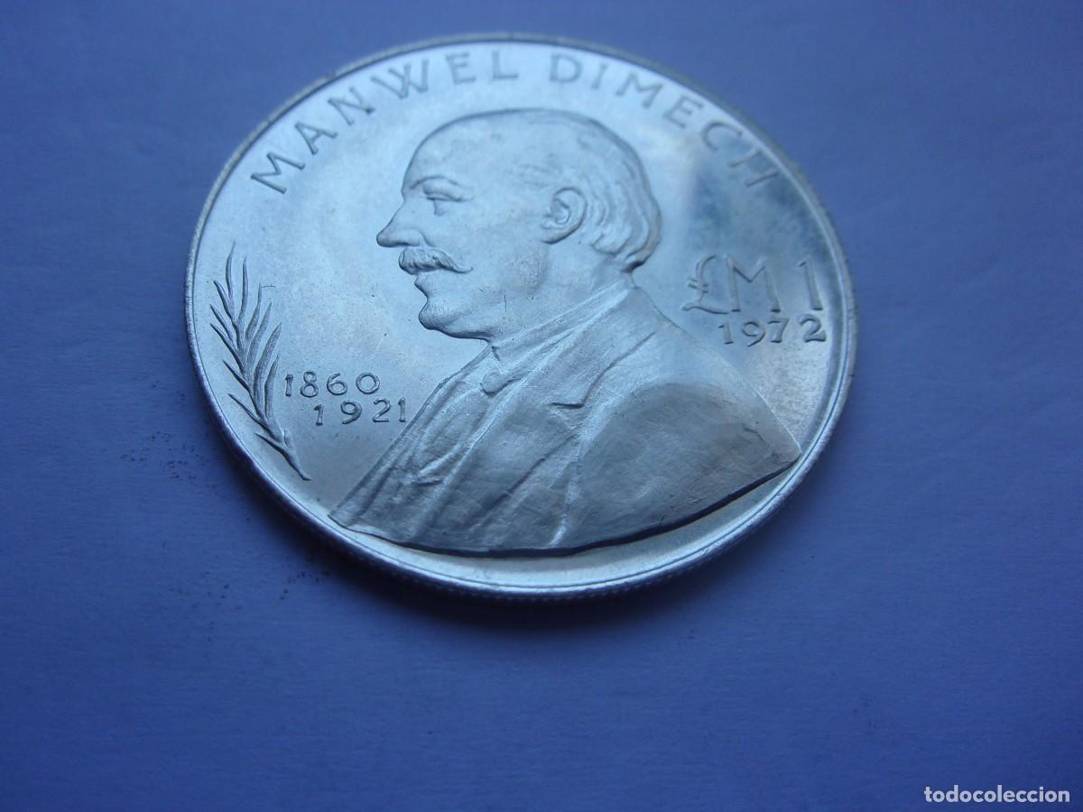 Monedas antiguas de Europa: 24DF22 Malta 1 libra de plata 1972 - Foto 3