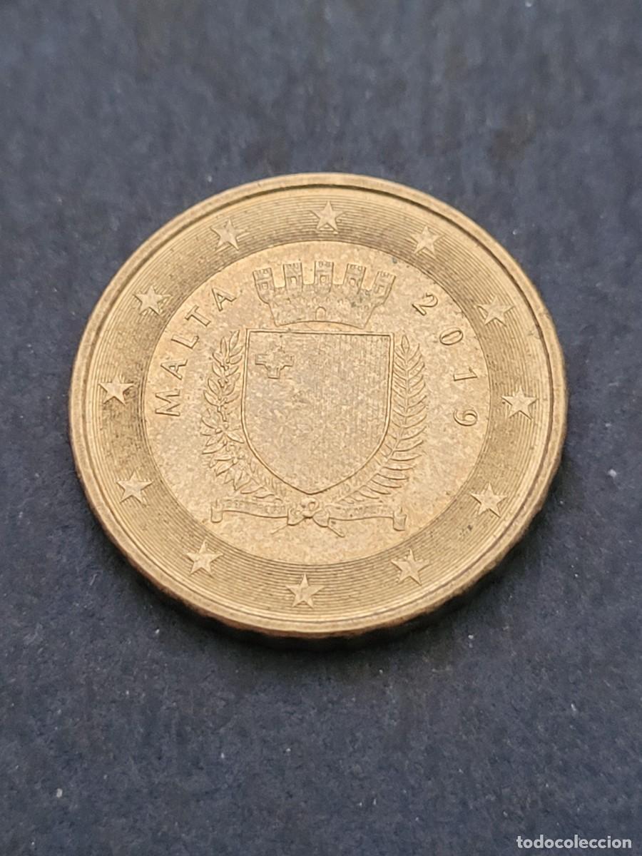 Monedas antiguas de Europa: Moneda 10 c&eacute;ntimos 2019 Malta - Foto 1