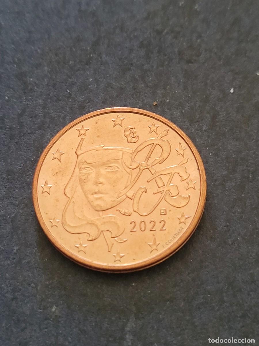 Monedas antiguas de Europa: Moneda 2 c&eacute;ntimos 2022 Francia - Foto 1
