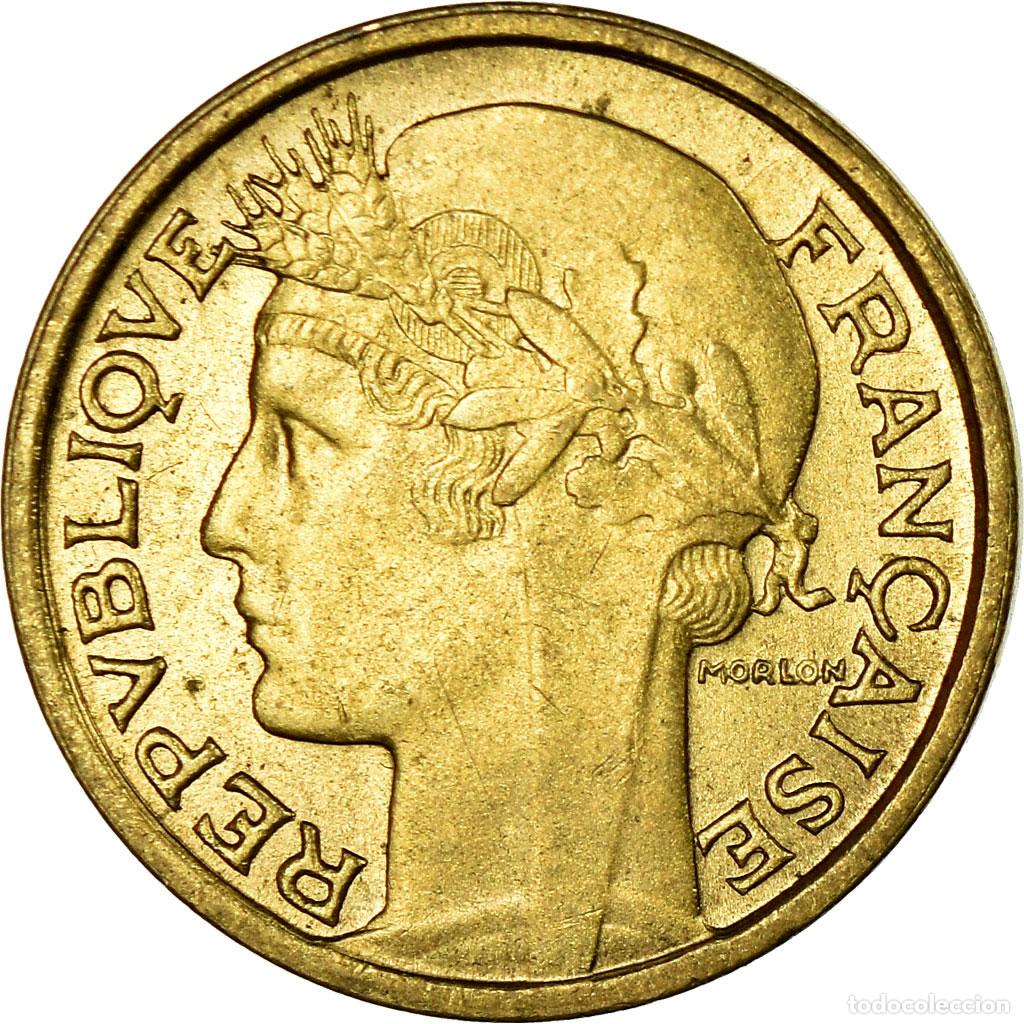 Monete antiche di Europa: [#780995] Moneda, Francia, Morlon, 50 Centimes, 1941, Paris, EBC, Aluminio - bronce