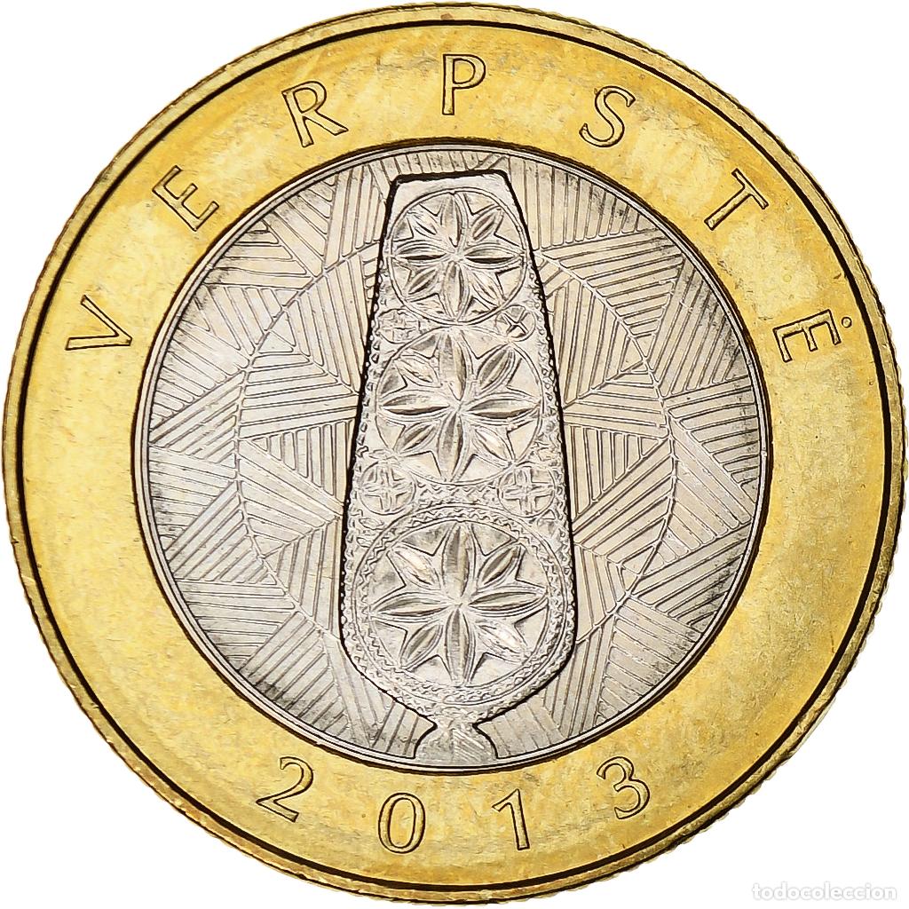 Monete antiche di Europa: [#1027124] Lituania, 2 Litai, 2013, Verpste, Bimet&aacute;lico, SC, KM:112