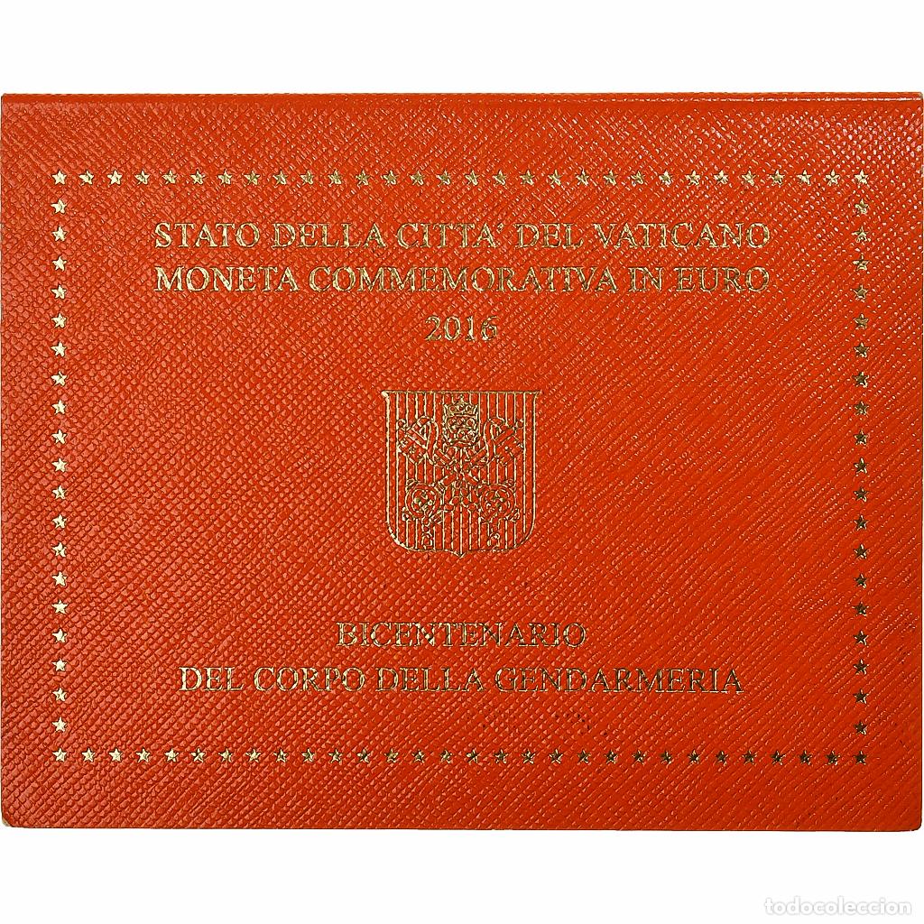 Monedas antiguas de Europa: [#1287597] Vaticano, Pape Fran&ccedil;ois, 2 Euro, Gendarmerie, BU, 2016, Rome, Bimet&aacute;lico, FDC
