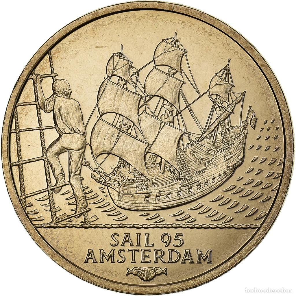 Alte M&uuml;nzen aus Europa: [#396447] Pa&iacute;ses Bajos, Beatrix, 2 ECU, 1995, Cobre - n&iacute;quel, SC, KM:94
