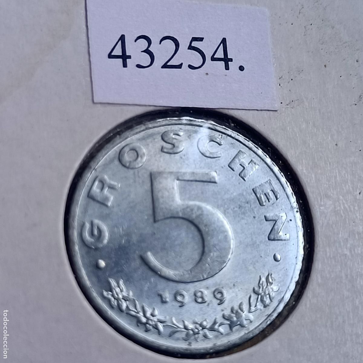 Monedas antiguas de Europa: Austria 5 groschen 1989 - Foto 1